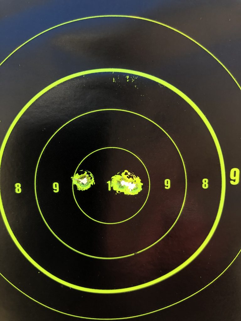 sighting on the range