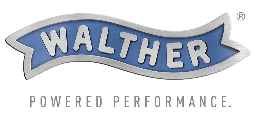 Walther arms logo powered performance logo Walther Arms