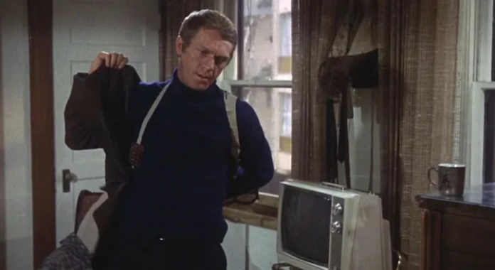 steve mqueen shoulder holster