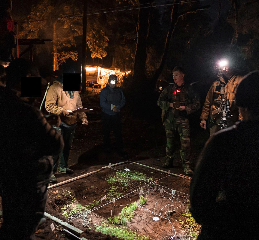 Land Nav class in session