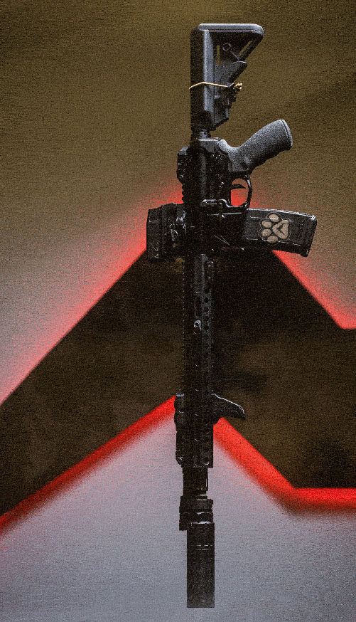 RUC Rifle ejection port side