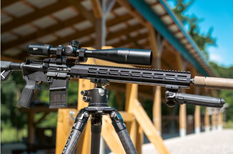 iwi arca handguard on tripod