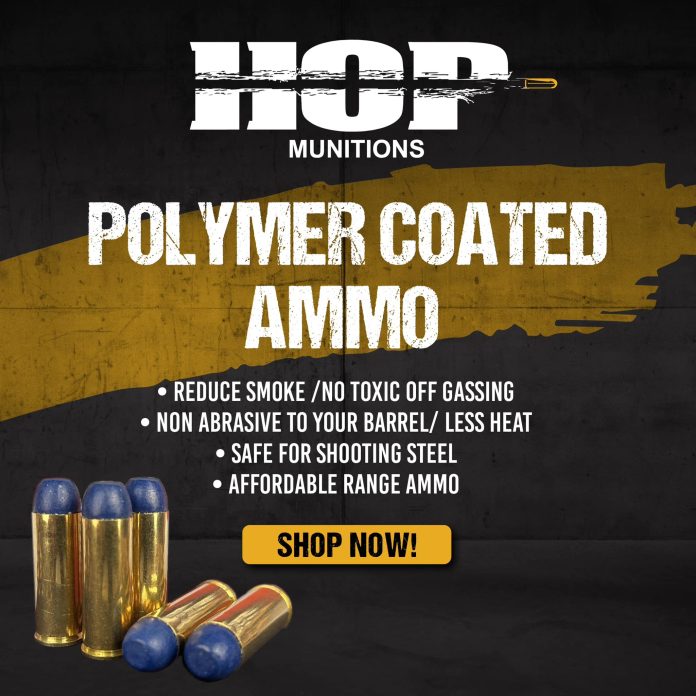 HOP Munitions Polymer Coated Bullets