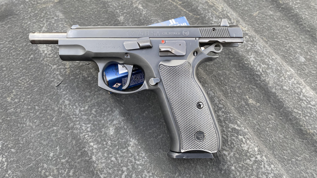 image-5 CZ 75 B SA 9mm Pistol