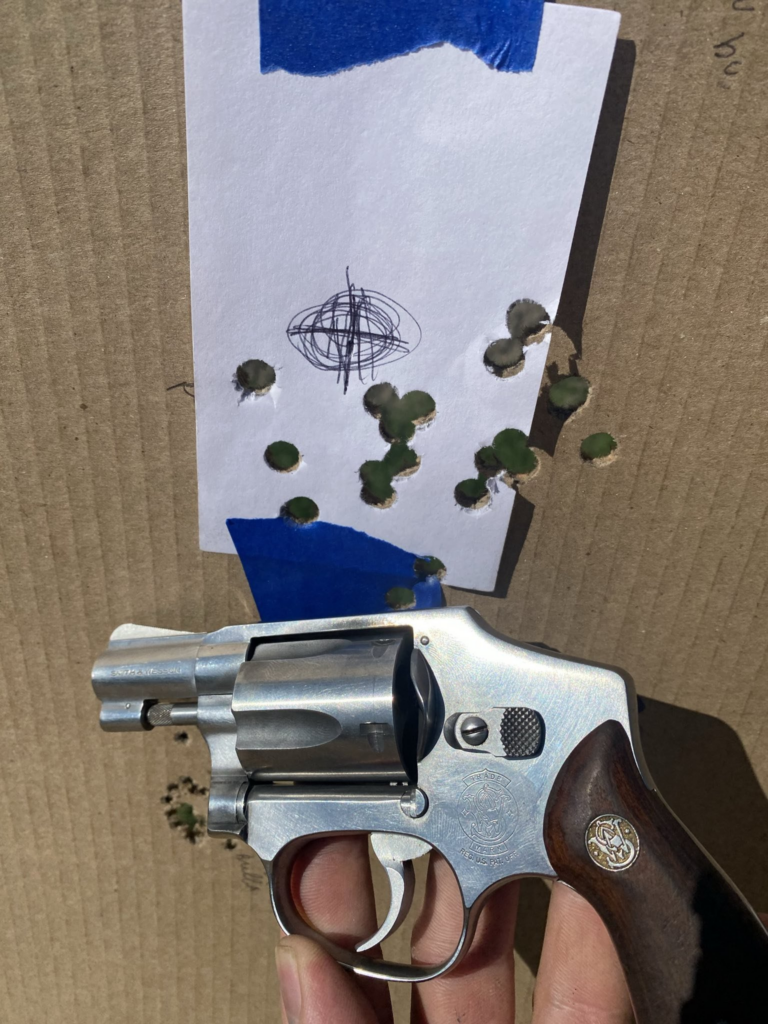 S&W Model 640 J-Frame Revolver Ultimate Defense Wadcutter