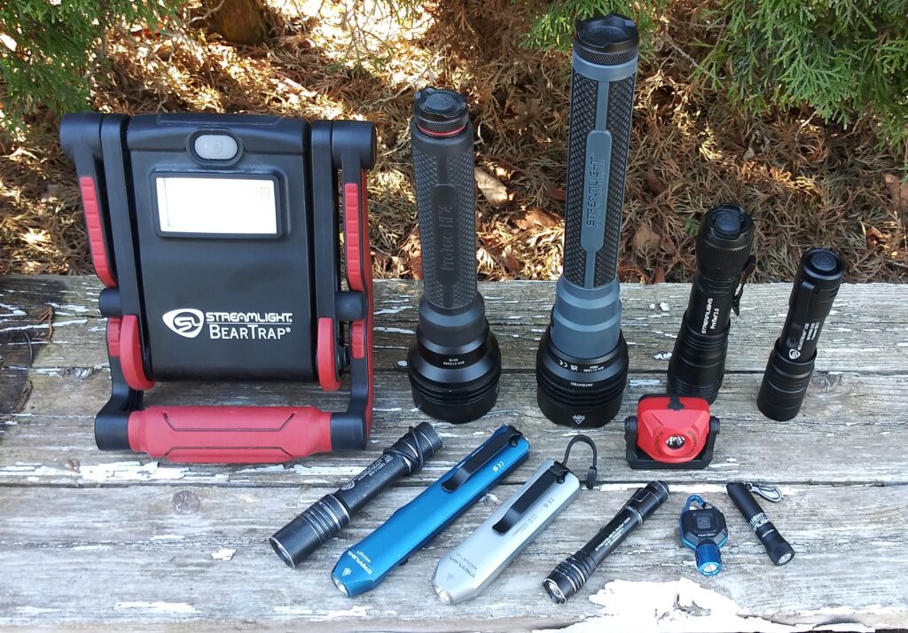 Power outage flashlights