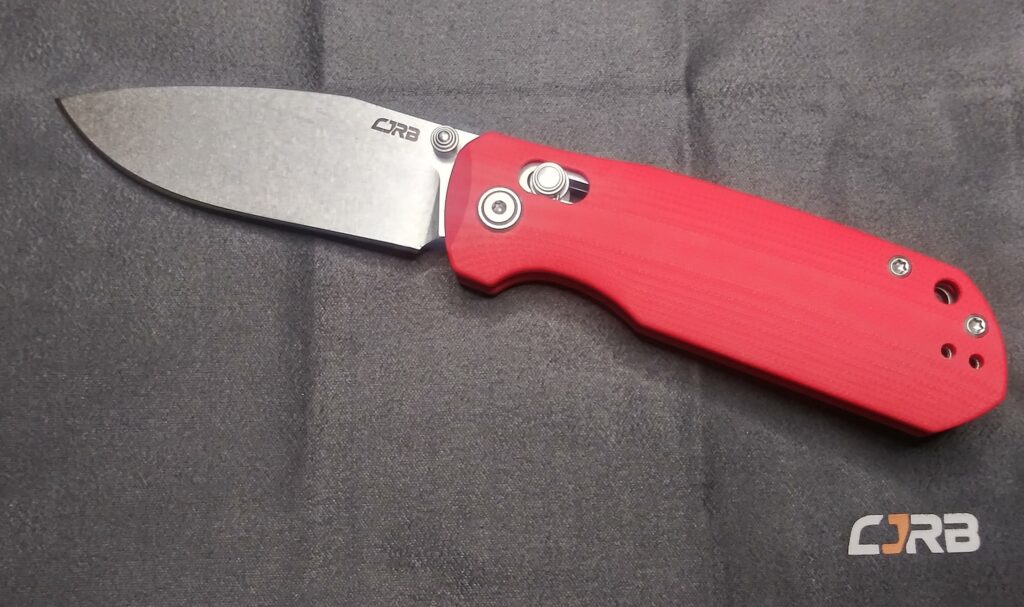 CJRB Maximal's drop point blade