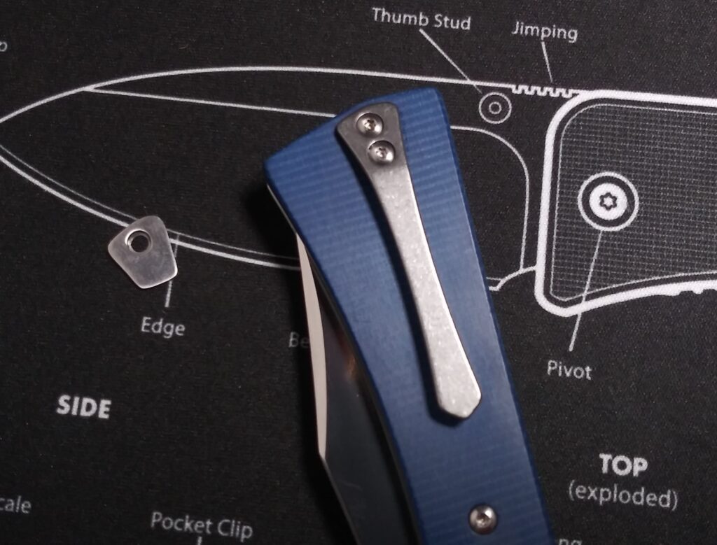 Undertaker with pocket clip and cover