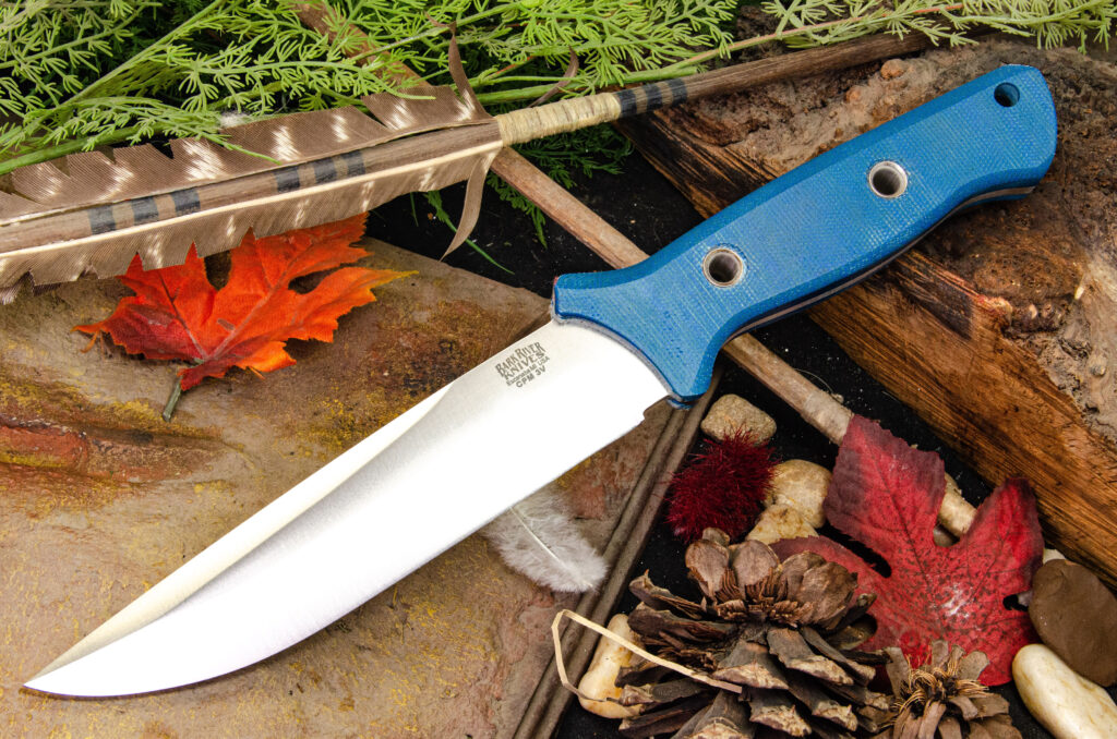 Gen 2 Bravo-6 in blue canvas micarta