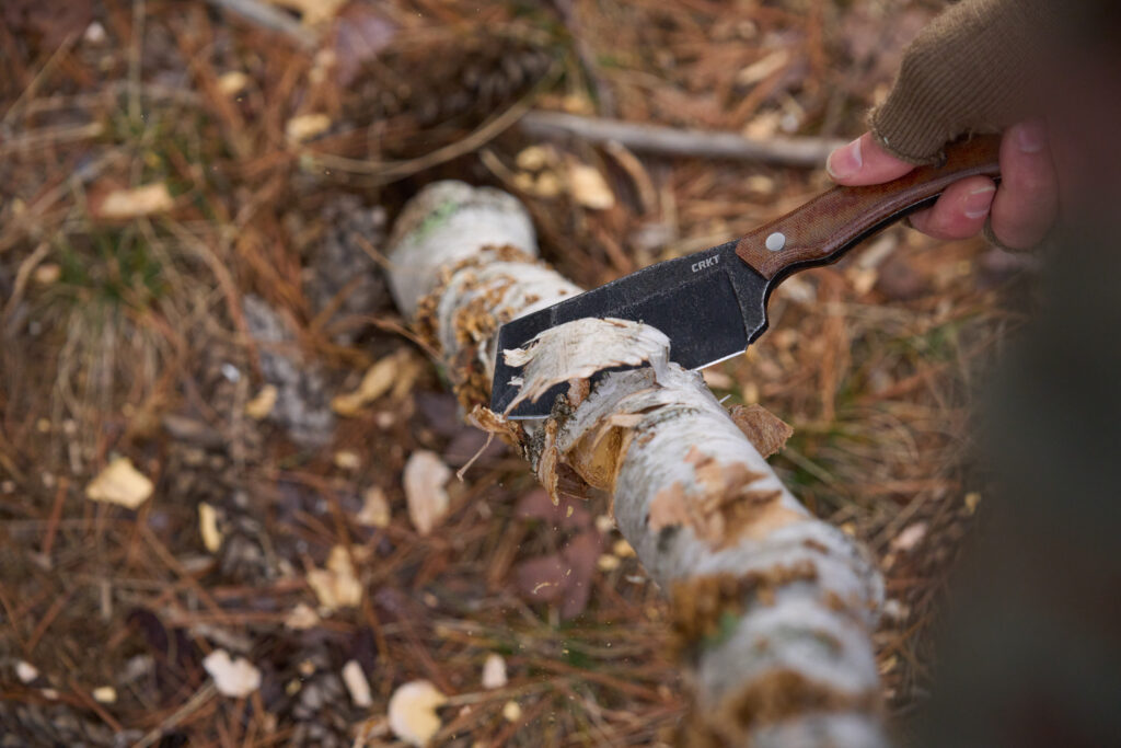 CRKT Razel Nax chopping