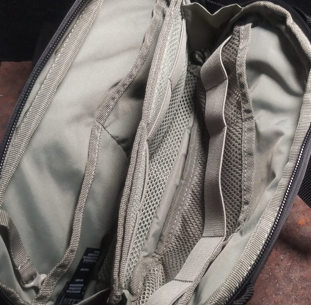 Skyweight Utility Chest Pack - interior pockets