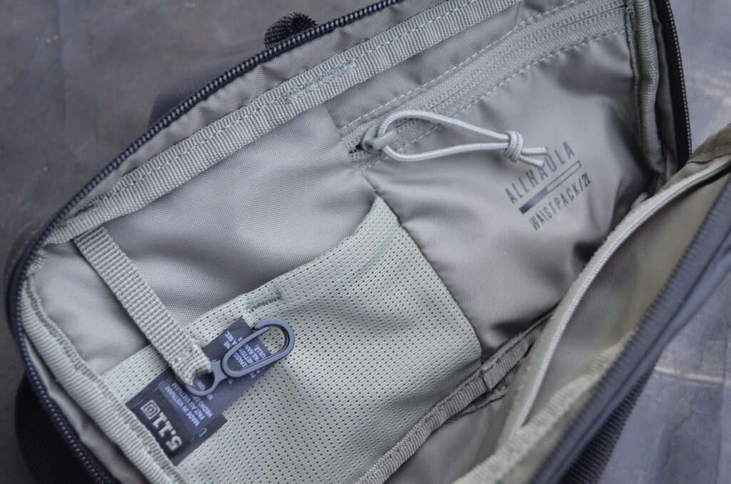 Allhaula Waist Pack - main compartment