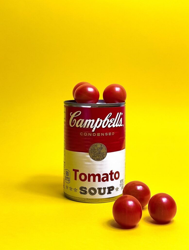 Food storage - canned soup